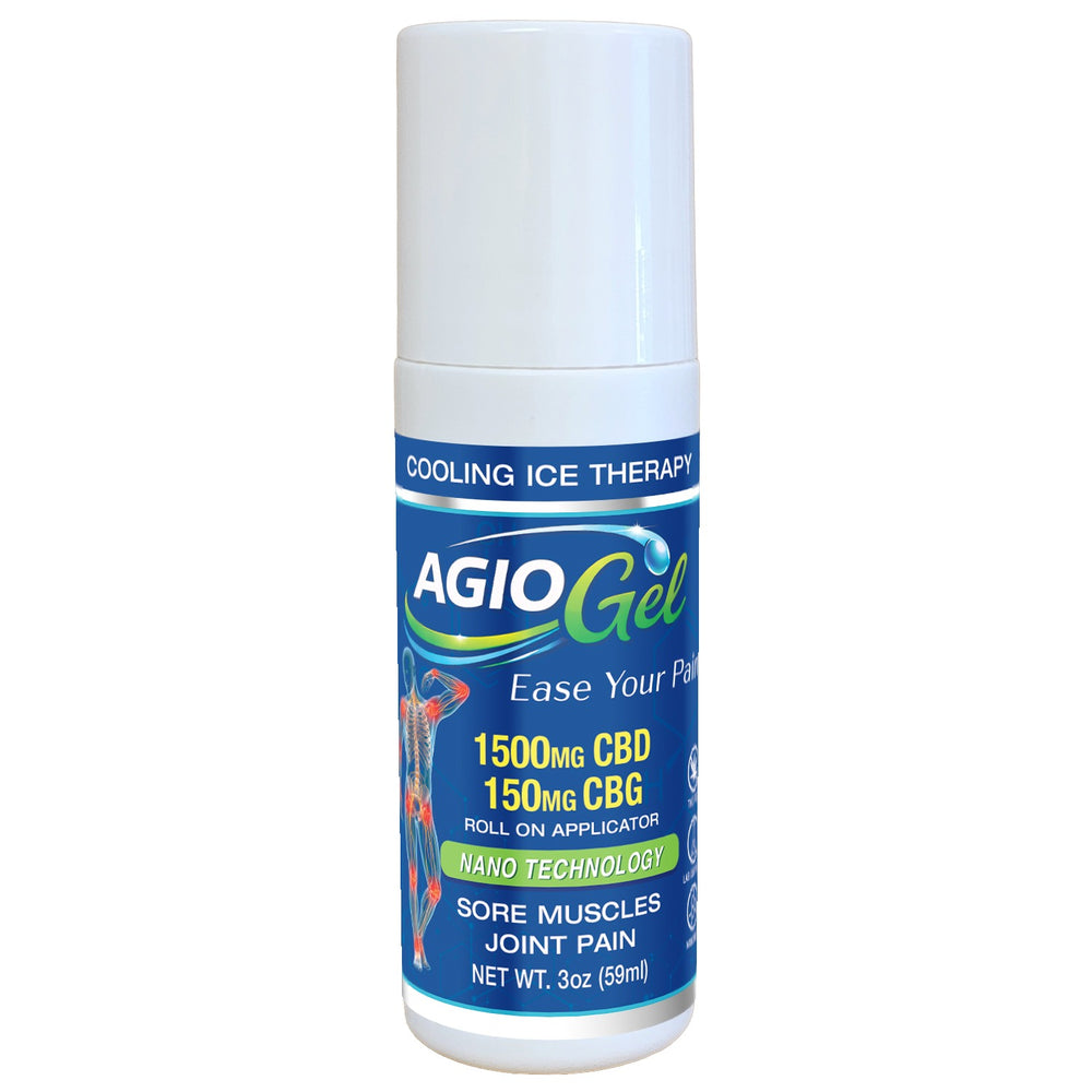 AGIO Gel - 3oz Roll On Ultra Fast Pain Relief